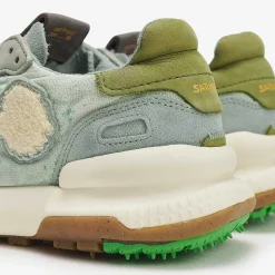 Chacrona-Leinen | Camo Milky Jade