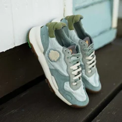 Chacrona-Leinen | Camo Milky Jade