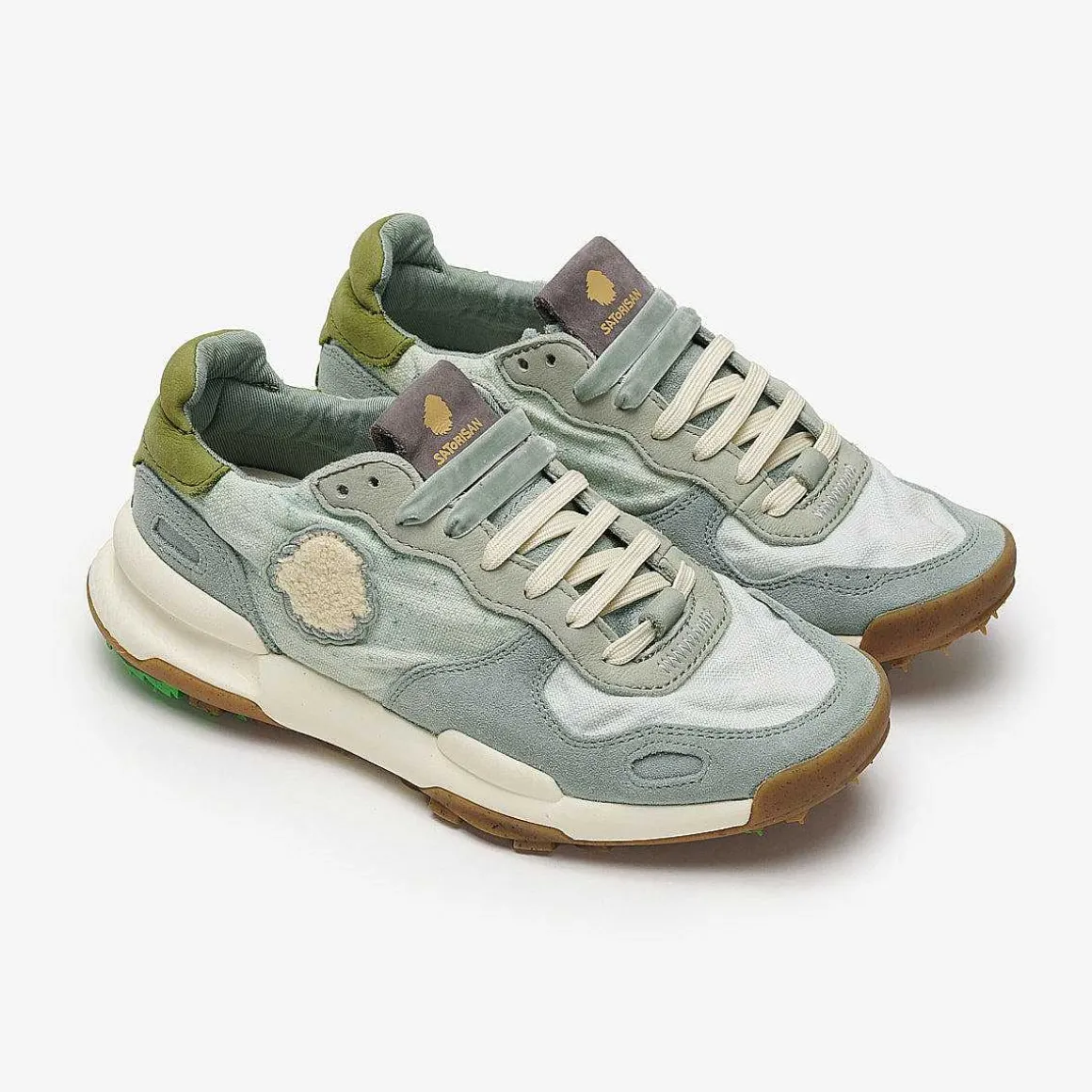 Chacrona-Leinen | Camo Milky Jade