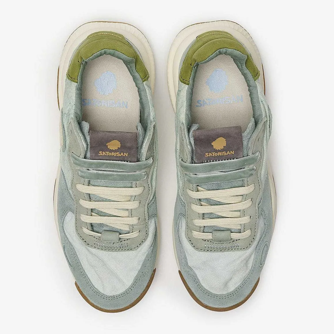 Chacrona-Leinen | Camo Milky Jade