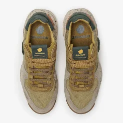 Chacrona-Leinen | Psychadelisches Khaki