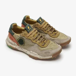 Chacrona-Leinen | Psychadelisches Khaki