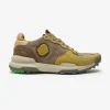 Chacrona-Wildleder | Loden Khaki