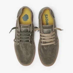 Heisei Wildleder | Tiefes Khaki/Gr