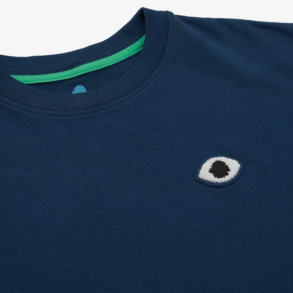 Oversize-T-Shirt Aus Bio-Baumwolle | Herkunft Der Blauen Tinte