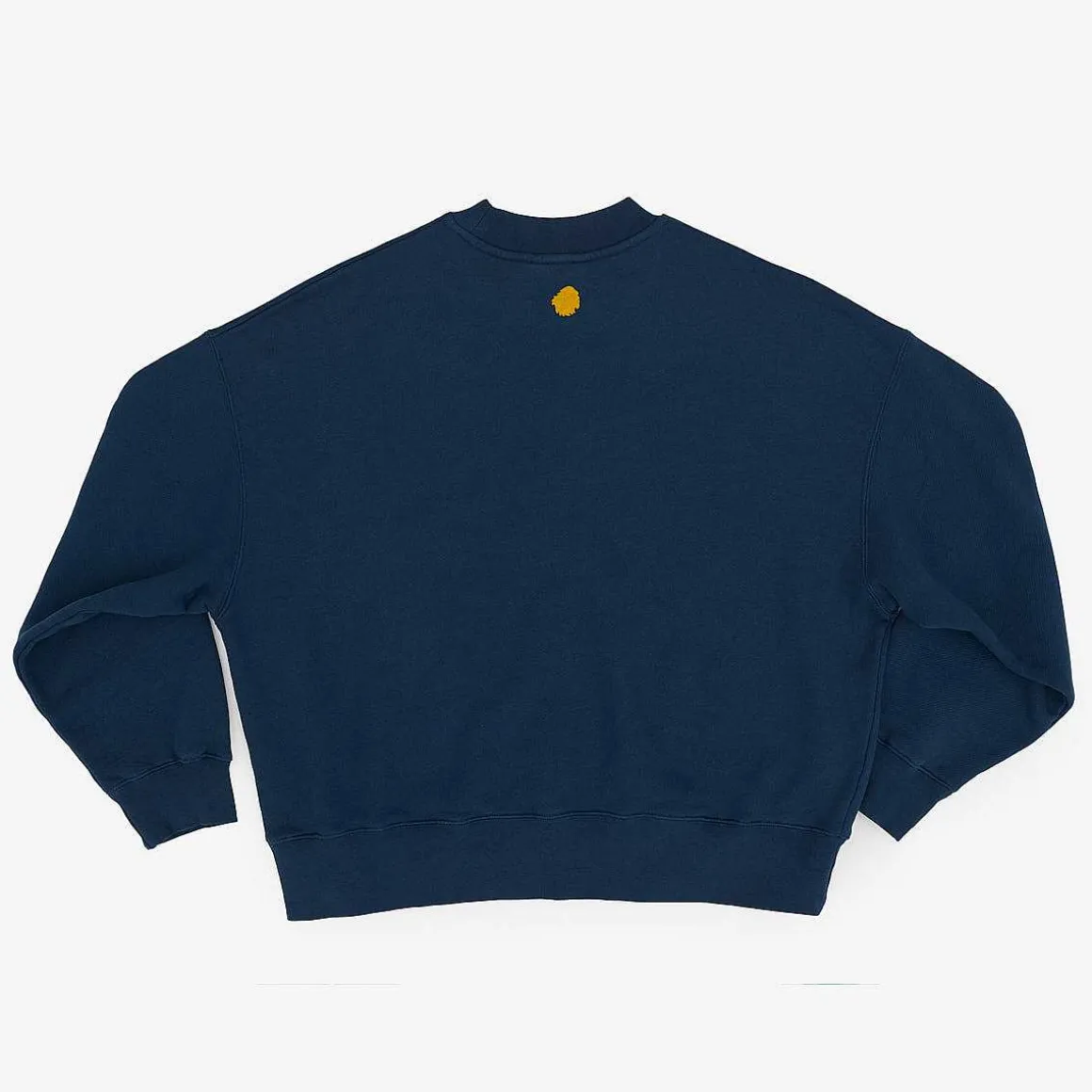 Sweatshirt Oversize Bio-Baumwolle | Blaue Tinte