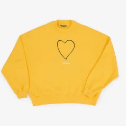 Sweatshirt Oversize Bio-Baumwolle | Primarer Gelber Ursprung