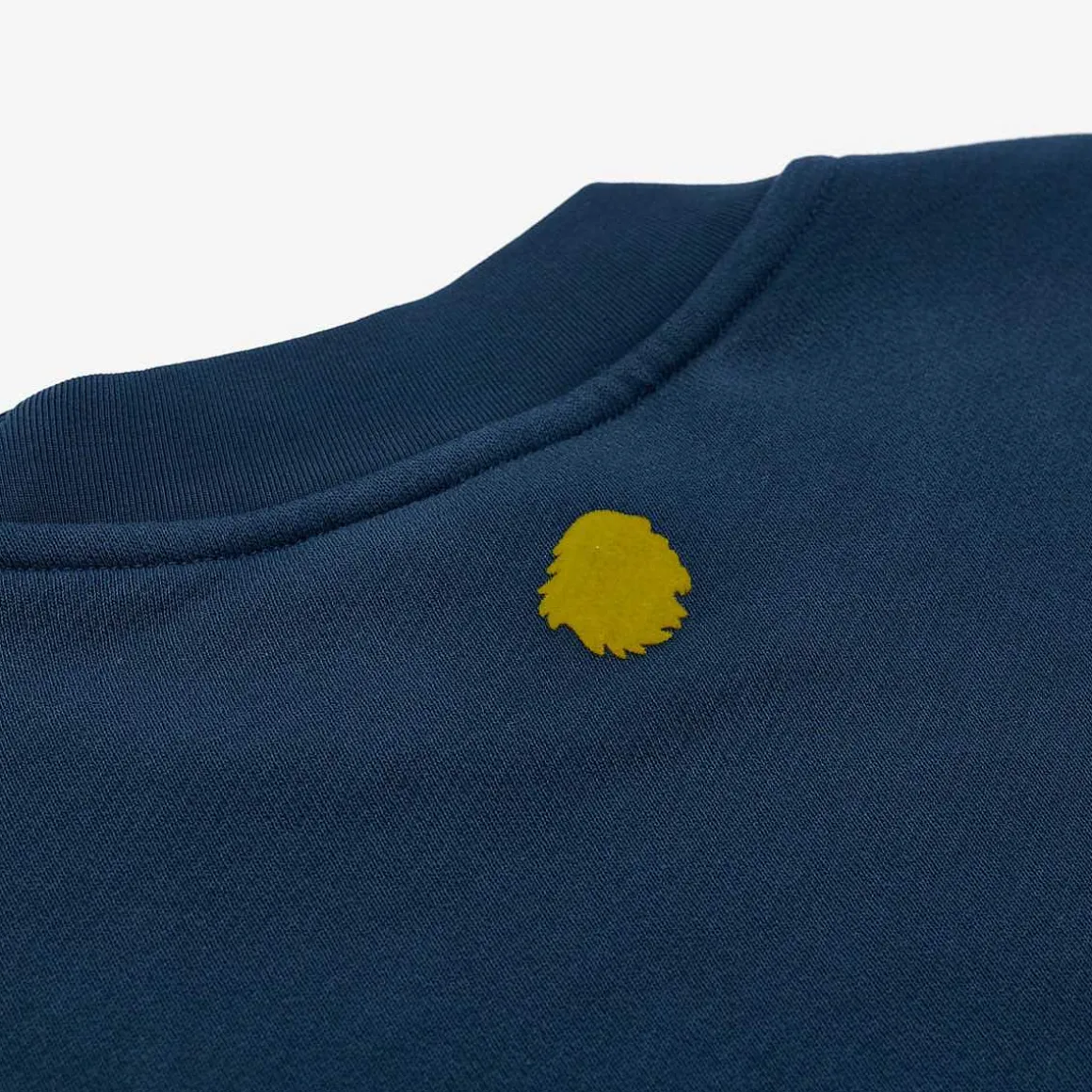 Sweatshirt Oversize Bio-Baumwolle | Blaue Tinte
