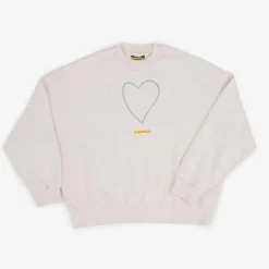 Sweatshirt Oversize Bio-Baumwolle | Herkunft Des Grausalzes