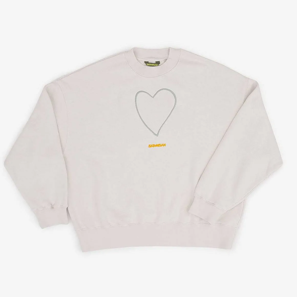 Sweatshirt Oversize Bio-Baumwolle | Herkunft Des Grausalzes