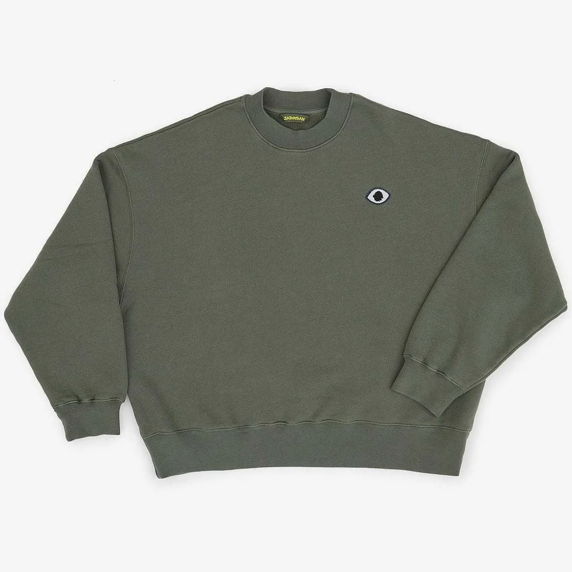 Sweatshirt Oversize Bio-Baumwolle | Wildes Gras