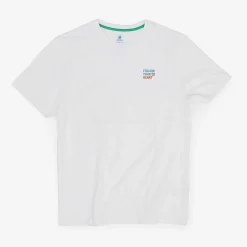 T-Shirt Aus Bio-Baumwolle Mit Normaler Passform | Weis Folge Deinem Herzen