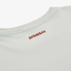 T-Shirt Aus Bio-Baumwolle Mit Normaler Passform | Kristalliner Gruner Freiheitsstaat