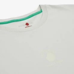 T-Shirt Aus Bio-Baumwolle Mit Normaler Passform | Kristalliner Gruner Freiheitsstaat