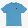 T-Shirt Oversize Bio-Baumwolle | Beruhigendes Blaues Satori-Auge