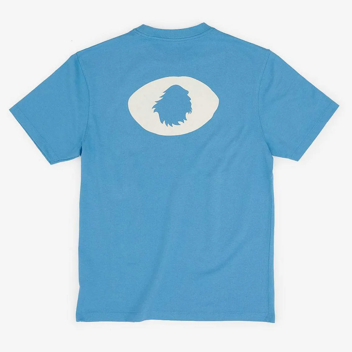 T-Shirt Oversize Bio-Baumwolle | Beruhigendes Blaues Satori-Auge