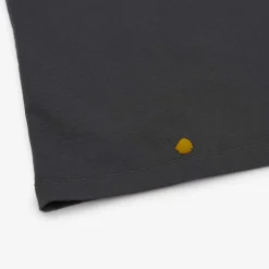 T-Shirt Oversize Bio-Baumwolle | Kohle-Herzauge