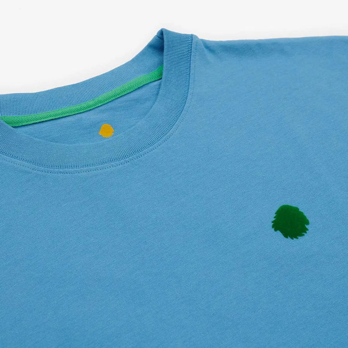 T-Shirt Oversize Bio-Baumwolle | Beruhigendes Blaues Satori-Auge
