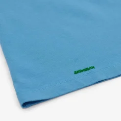 T-Shirt Oversize Bio-Baumwolle | Beruhigendes Blaues Satori-Auge