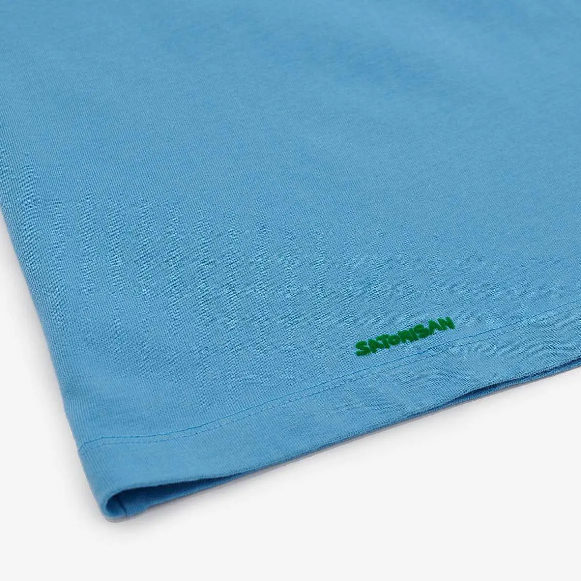 T-Shirt Oversize Bio-Baumwolle | Beruhigendes Blaues Satori-Auge
