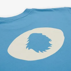 T-Shirt Oversize Bio-Baumwolle | Beruhigendes Blaues Satori-Auge