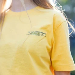 T-Shirt Regular Fit Bio-Baumwolle | Primargelb 5 Elemente