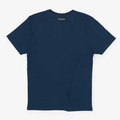 T-Shirt Regular Fit Bio-Baumwolle | Blaue Tinte Jeden Tag Leben