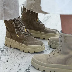 Unalome Schnursenkel Wildleder | Loden