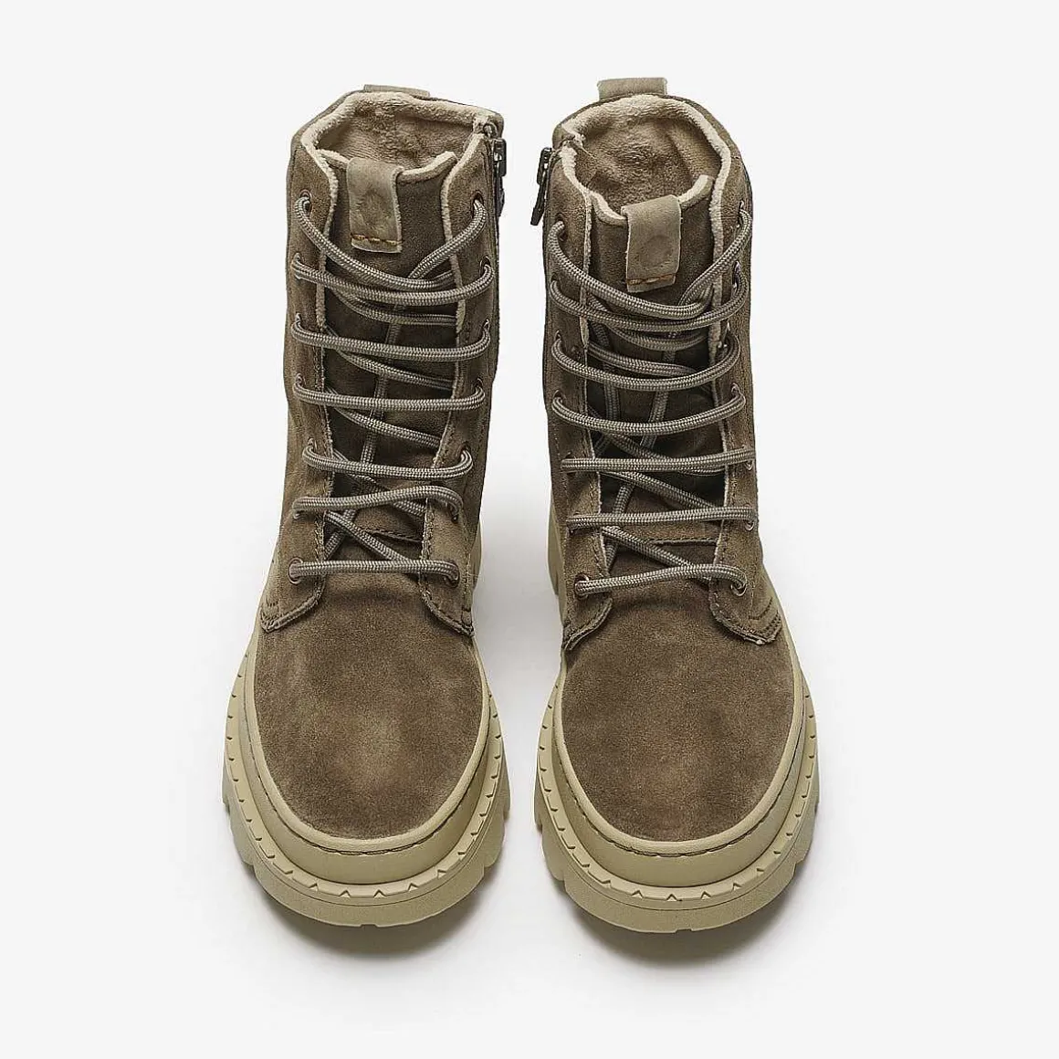 Unalome Schnursenkel Wildleder | Loden